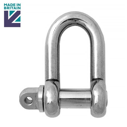 Stainless Steel Lifting Shackle - PH High Tensile - Standard Pin